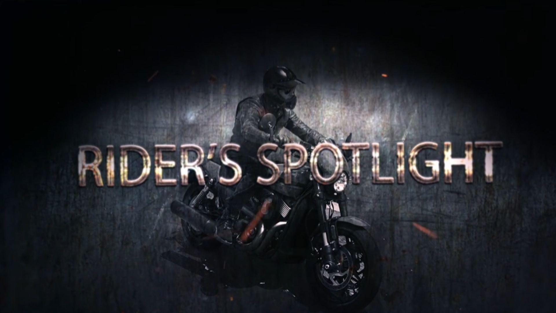 Harley Davidson Rider’s Spotlight
