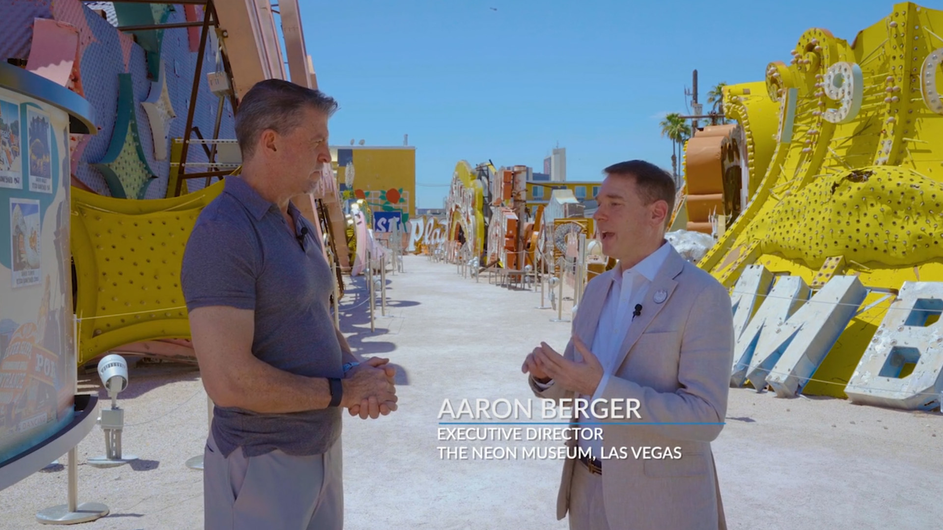 Neon Museum segment for American Dream TV
